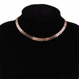 Gothic Choker Necklace 18K Gold & 925S Silver