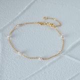 Classic Pearls Bracelet 18K Gold & 925S Silver