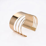 Oval Dome 18K Gold Bracelet