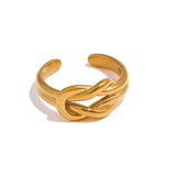 Minimalistic 18K Gold Ring