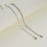 Classic Crystal Set 925S Silver Bracelets