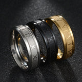 Vintage Roman Style Men Ring