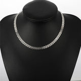 Gothic Choker Necklace 18K Gold & 925S Silver